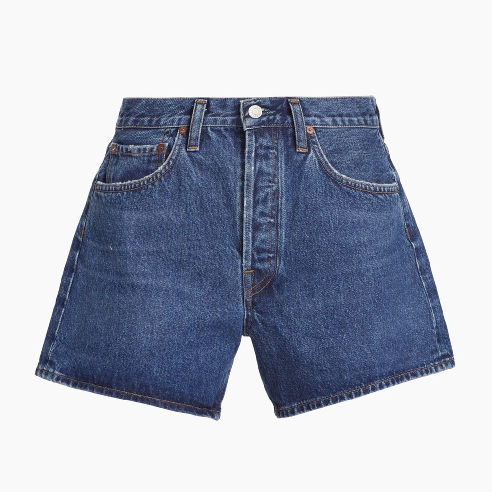 AGOLDE Parker High-rise denim shorts